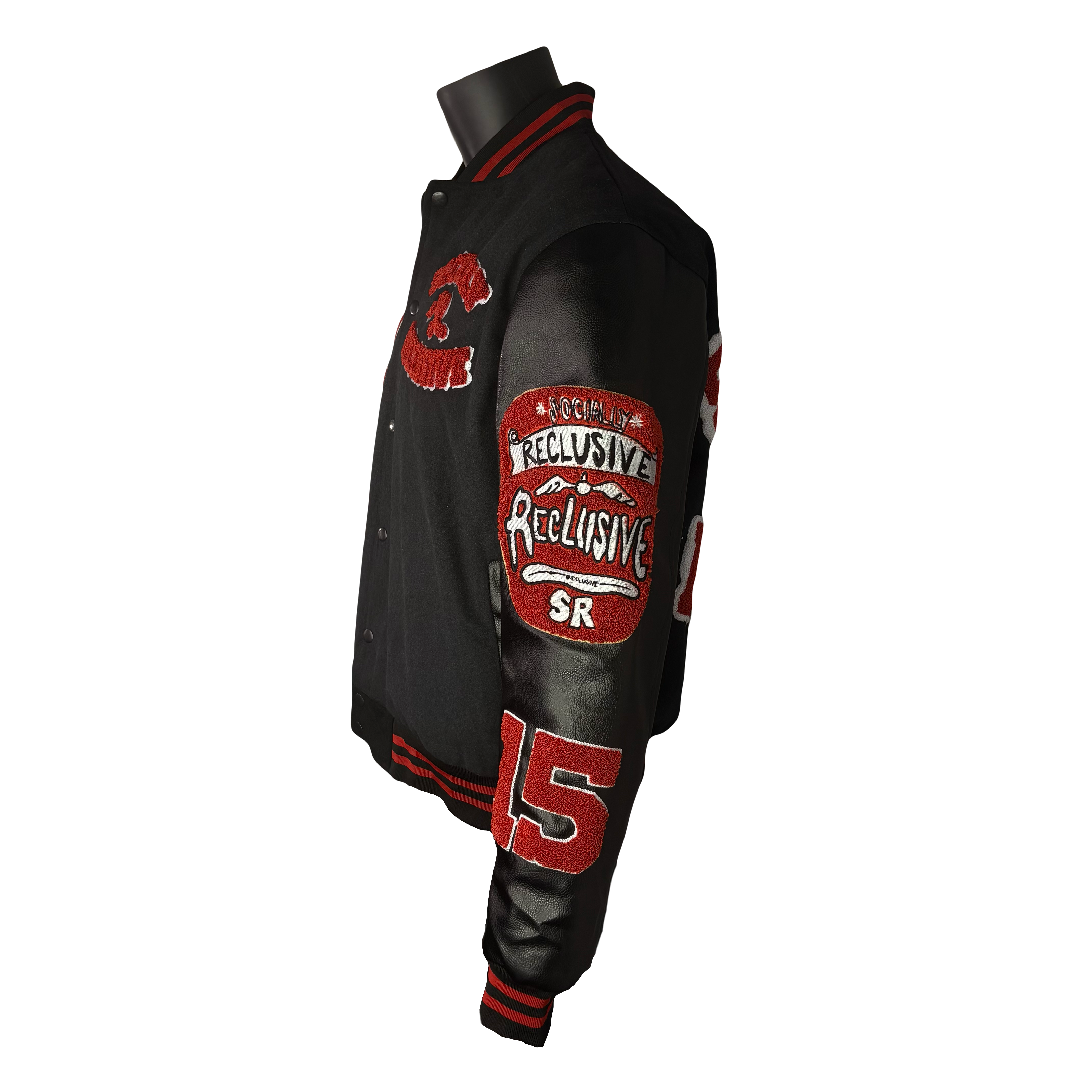 SR VARSITY JACKET (red)