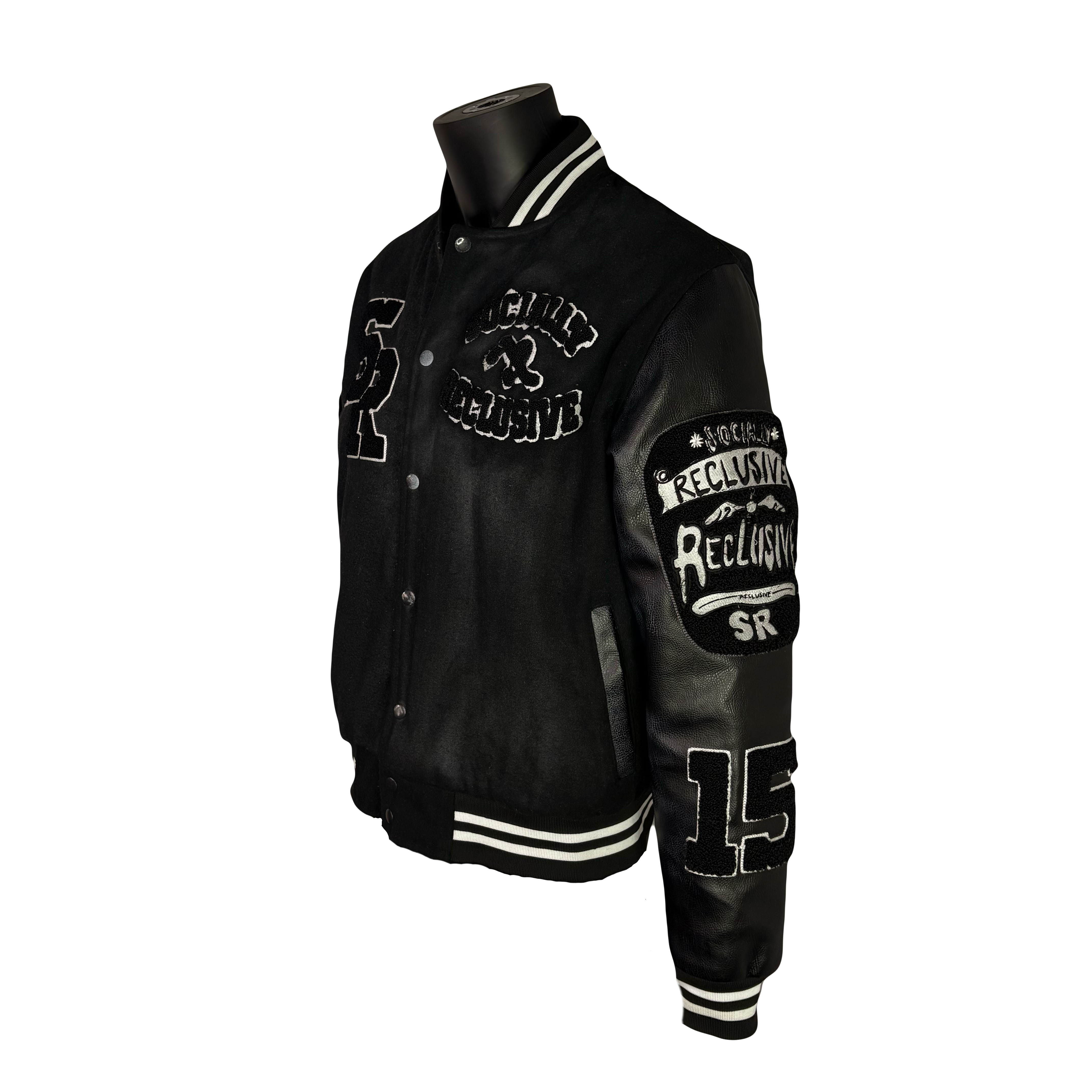 SR VARSITY JACKET (black)