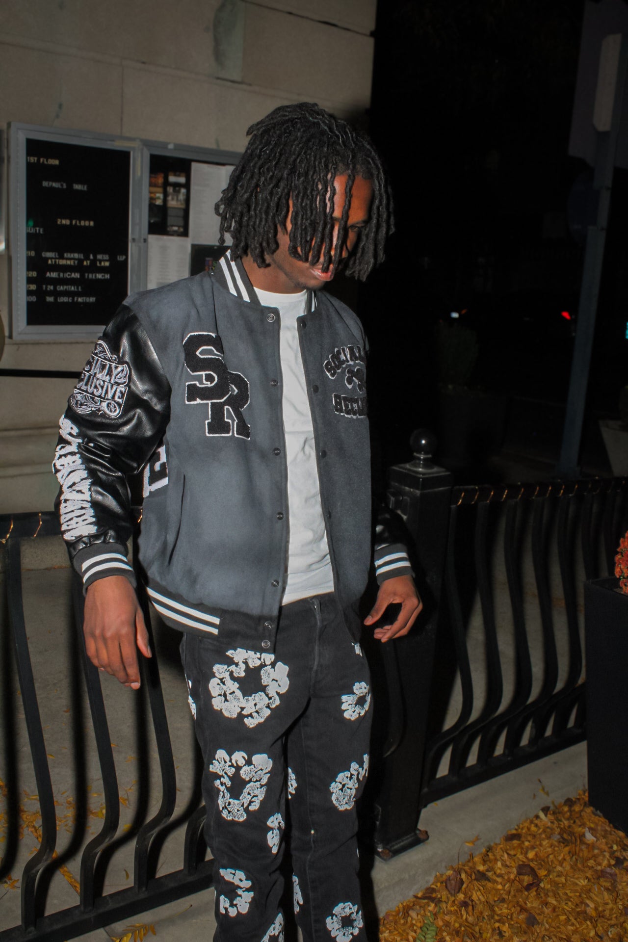 SR Varsity Jacket (Black)