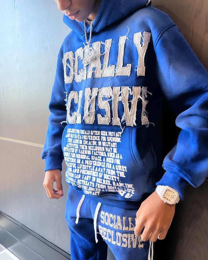 DEFINITION HOODIE(blue)