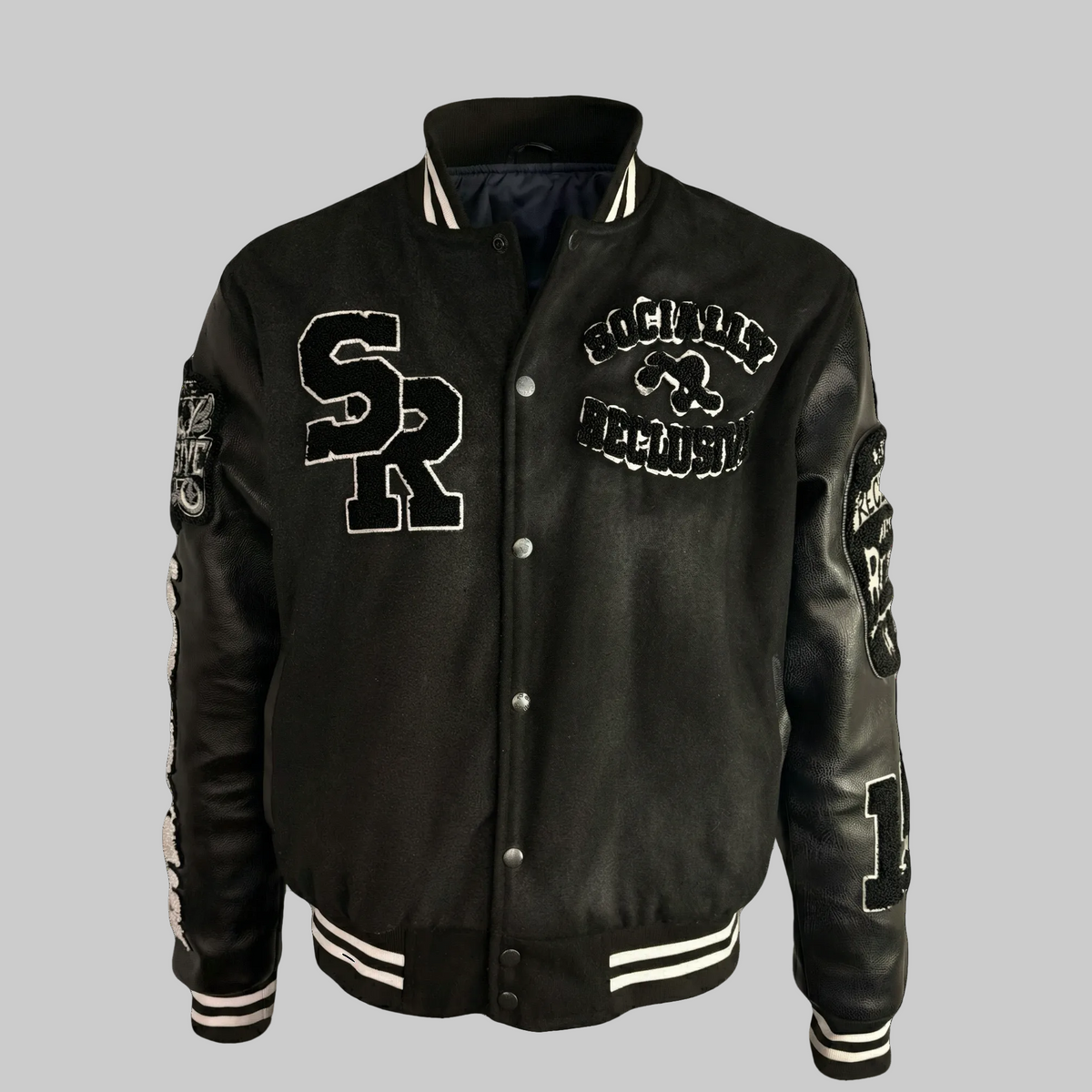 SR Varsity Jacket (Black)