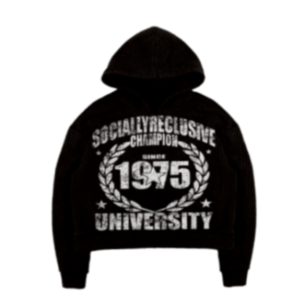 1975 HOODIE (black)