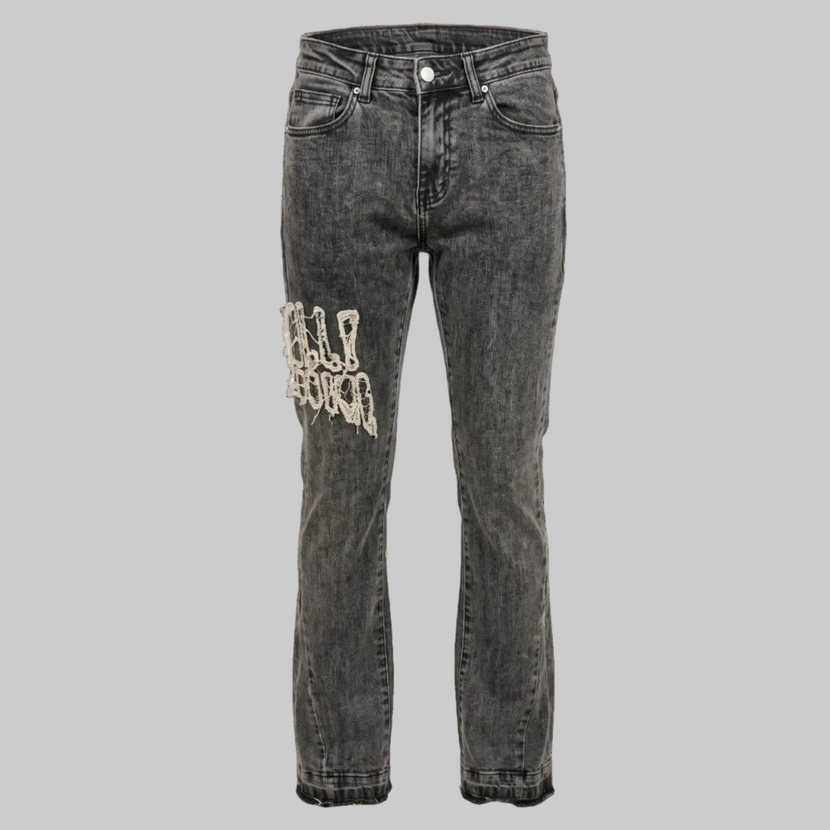FLARED DENIM JEANS