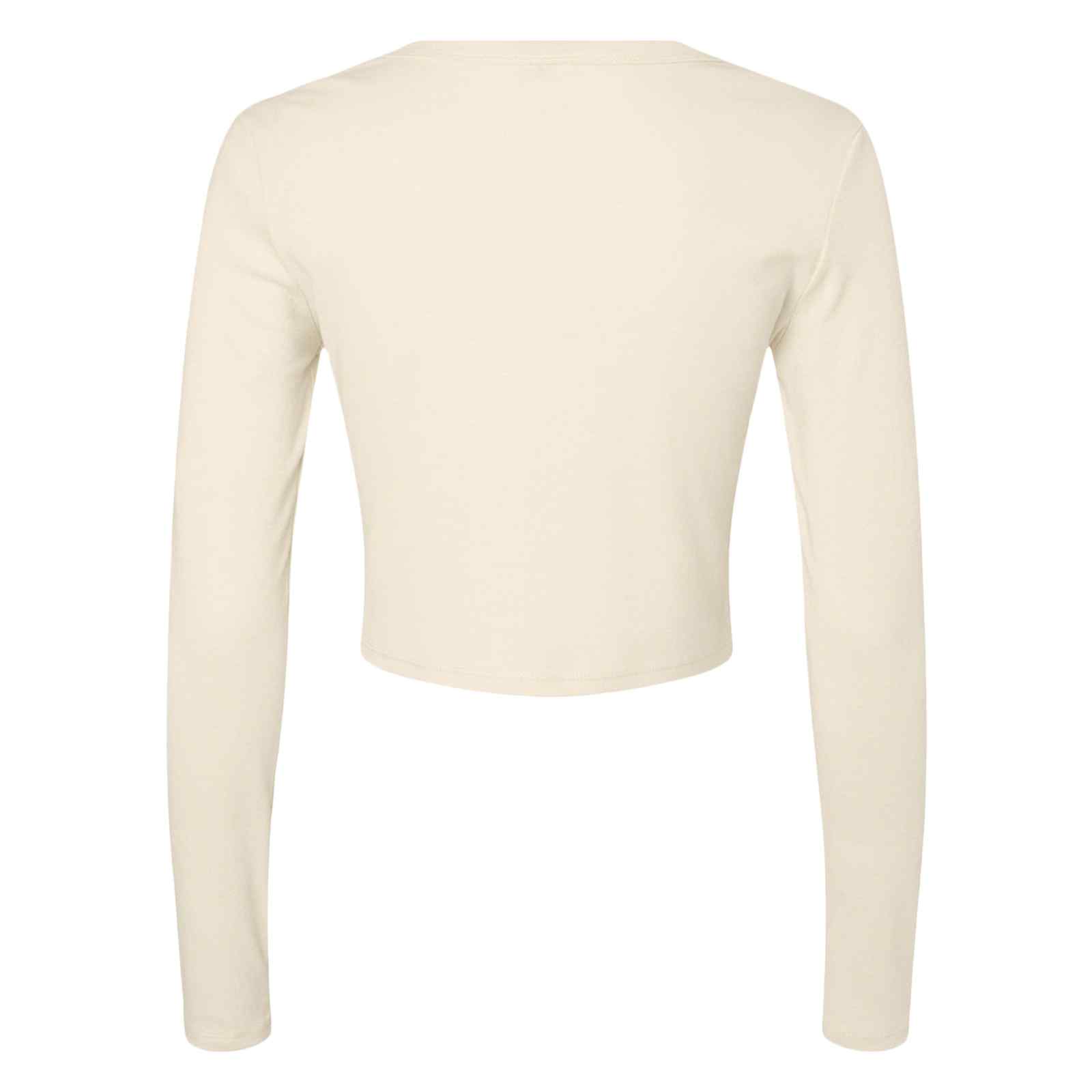 Ladies' Micro Ribbed Long Sleeve Baby Tee