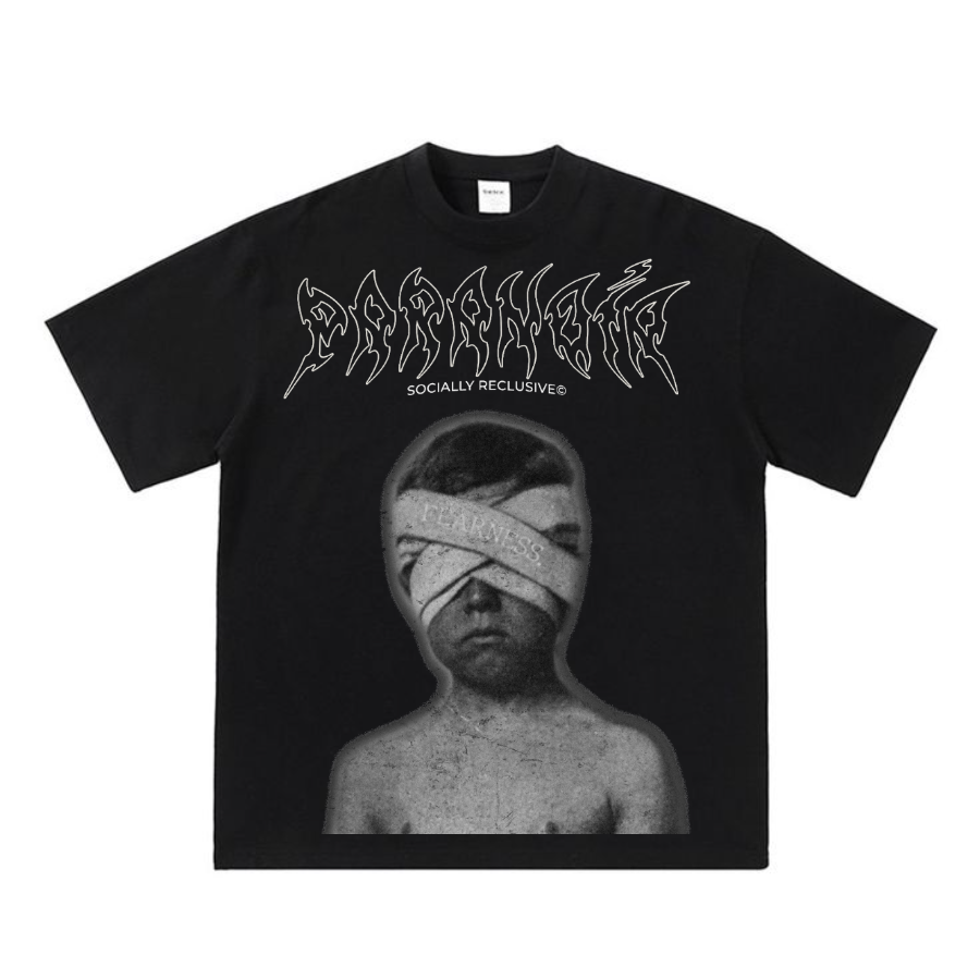 Paranoid Kid Tee (Black)