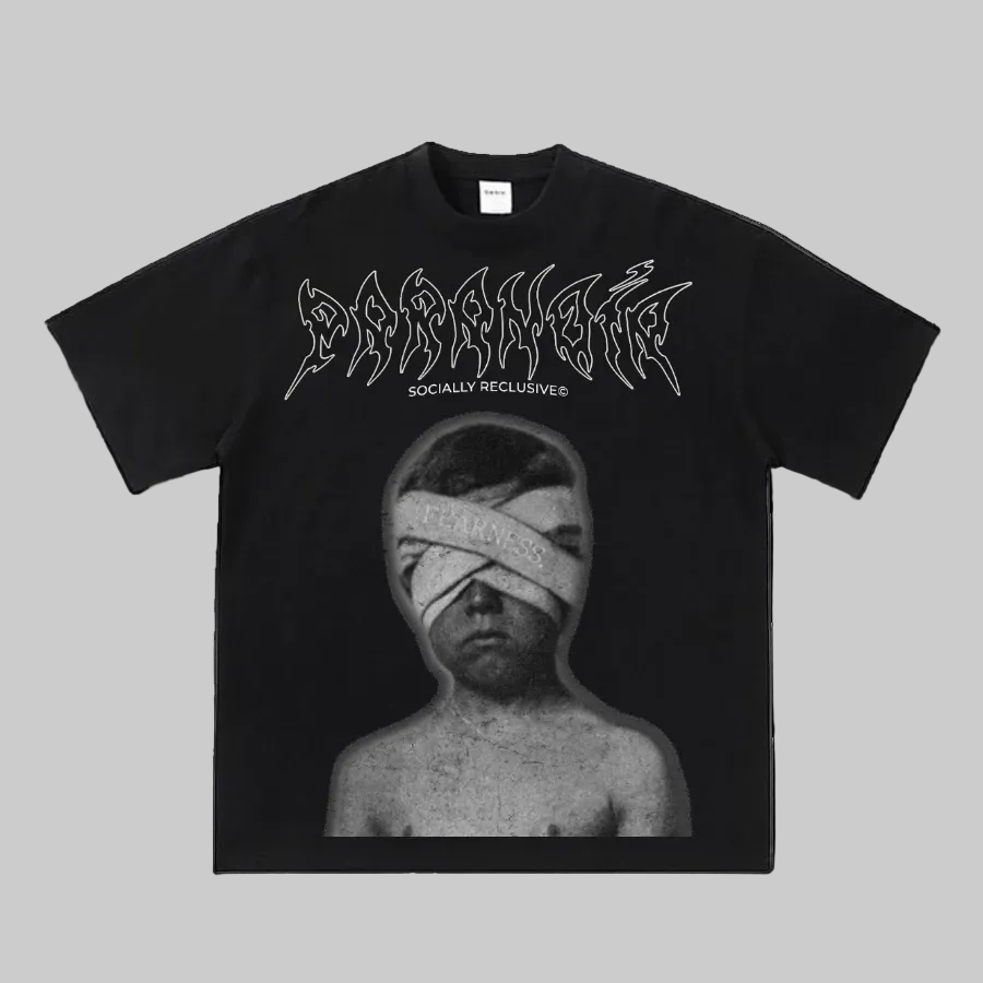Paranoid Kid Tee (Black)