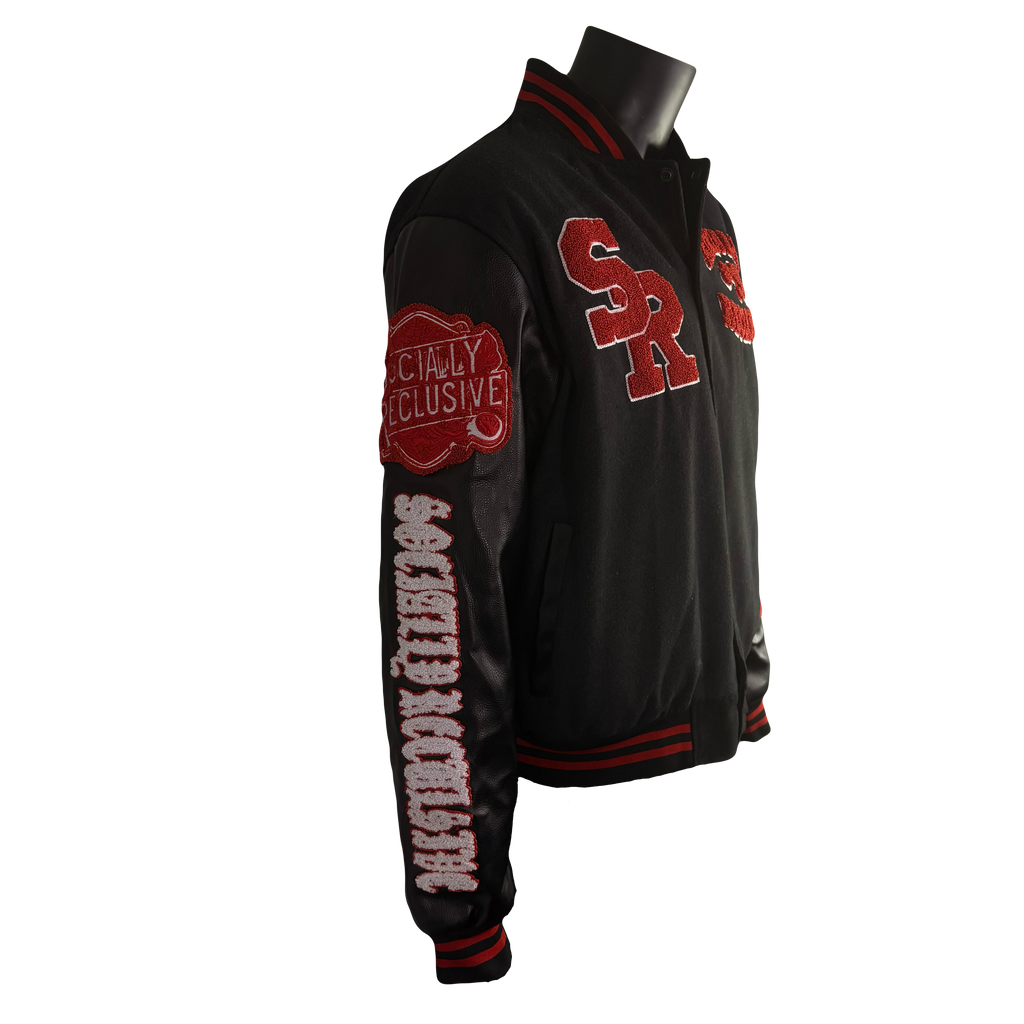 SR Varsity Jacket (Red)