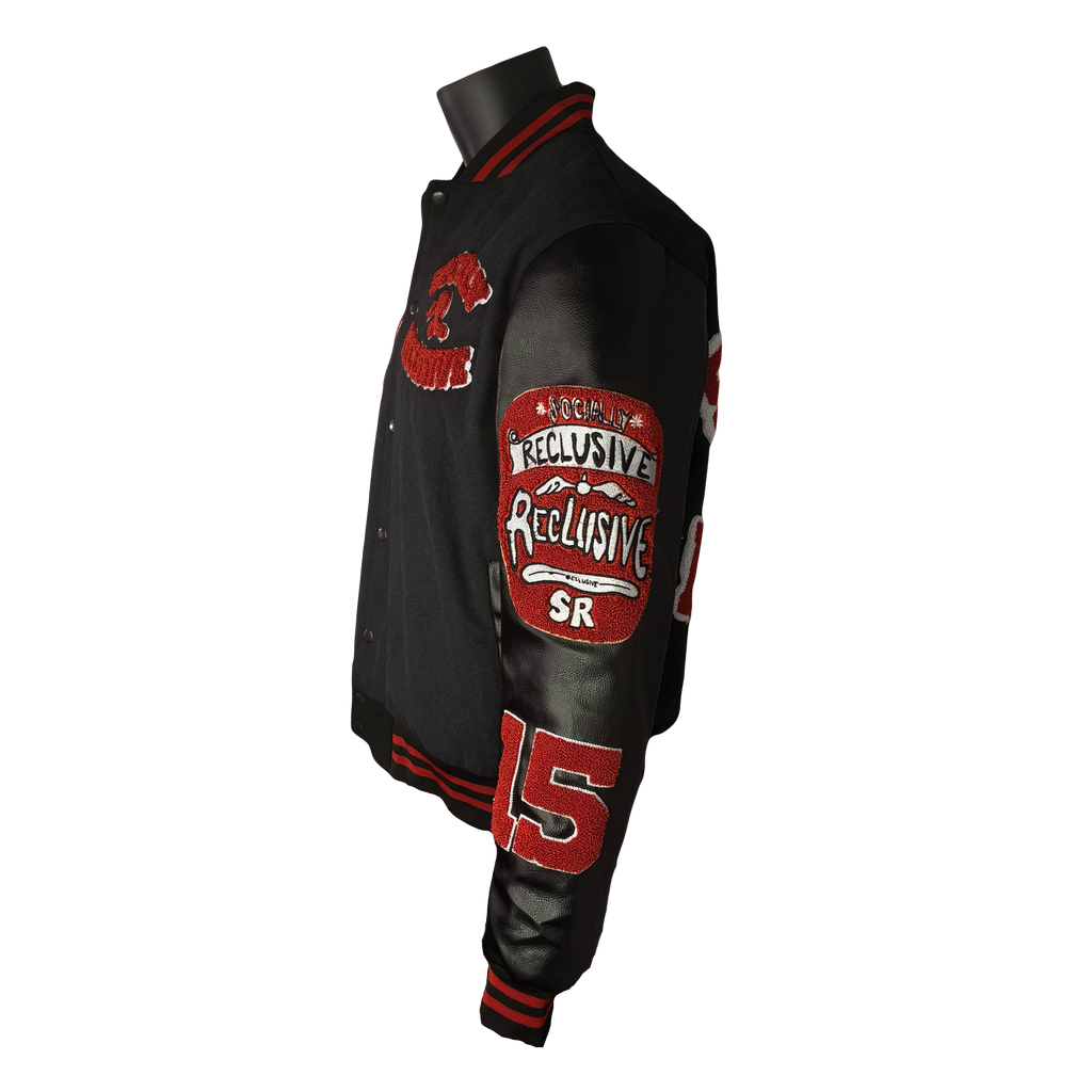 SR Varsity Jacket (Red)