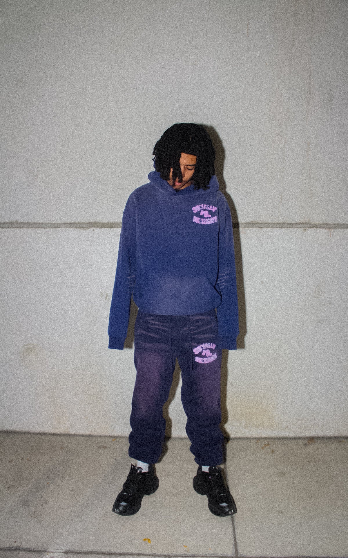 Unisex Washed Dyed Fleece Set