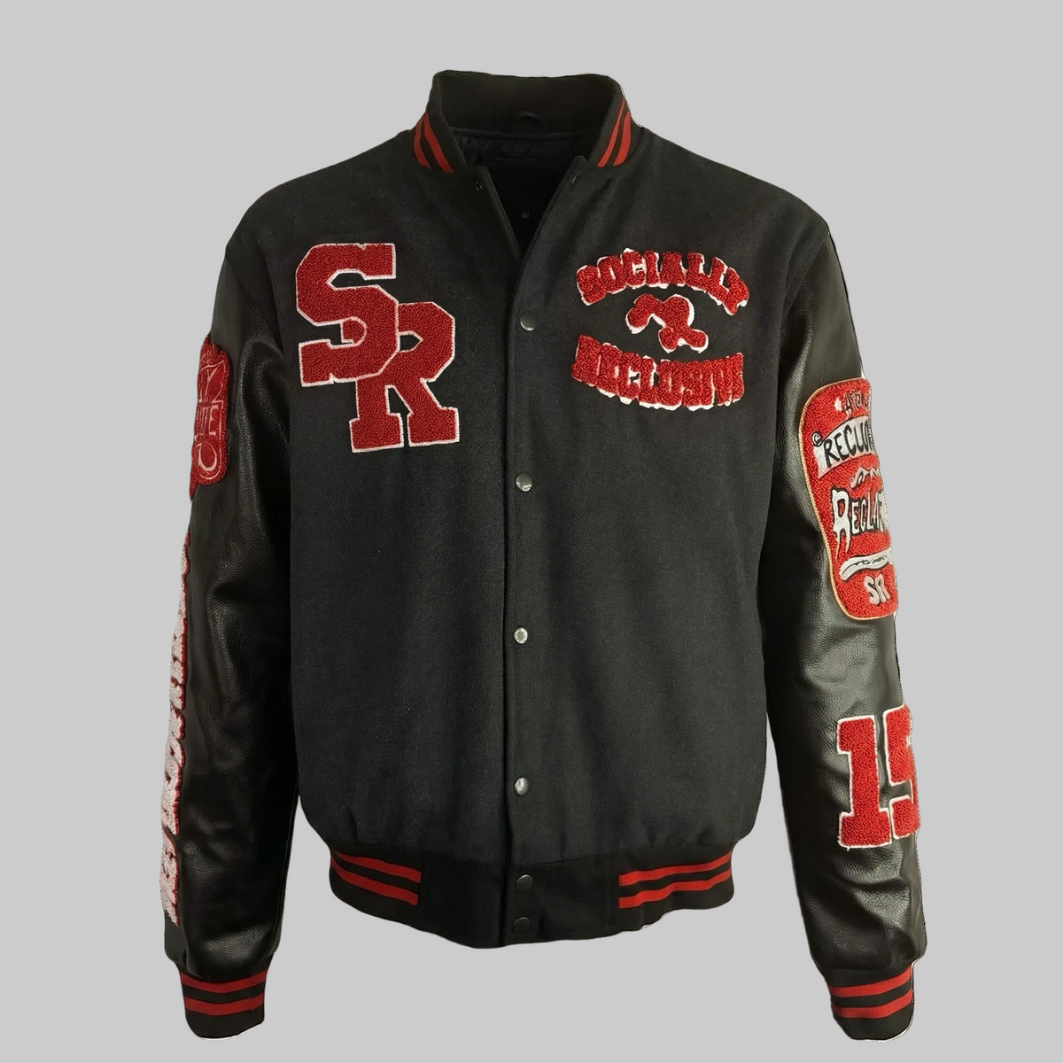 SR Varsity Jacket (Red)