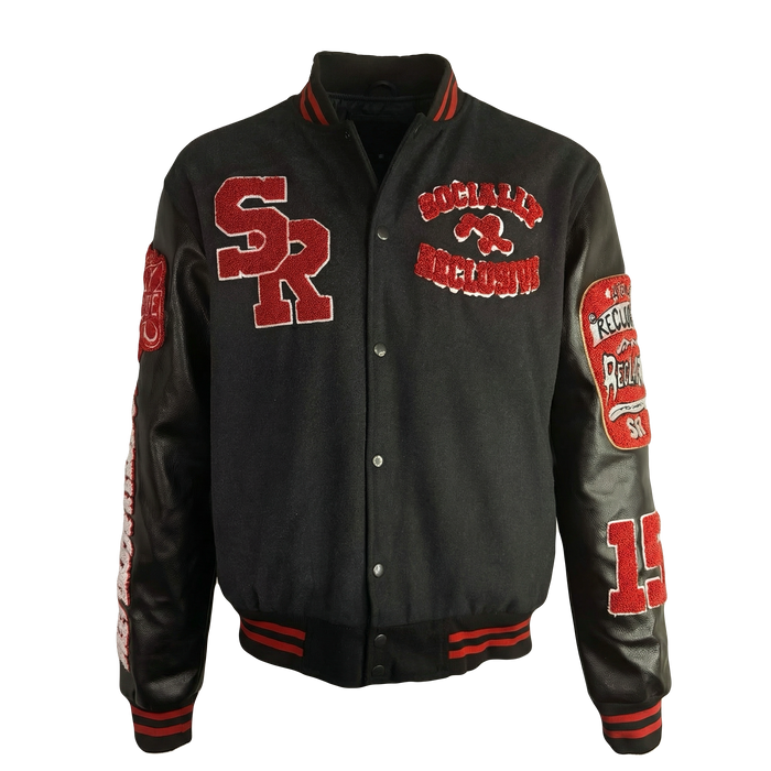 SR Varsity Jacket (Red)