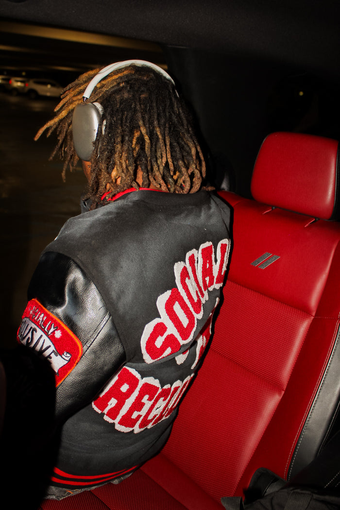 SR Varsity Jacket (Red)