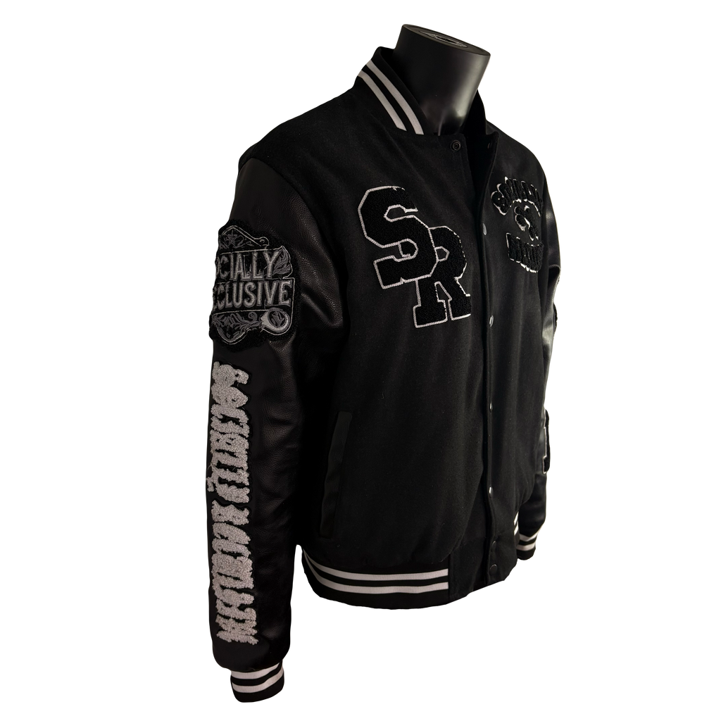 SR Varsity Jacket (Black)