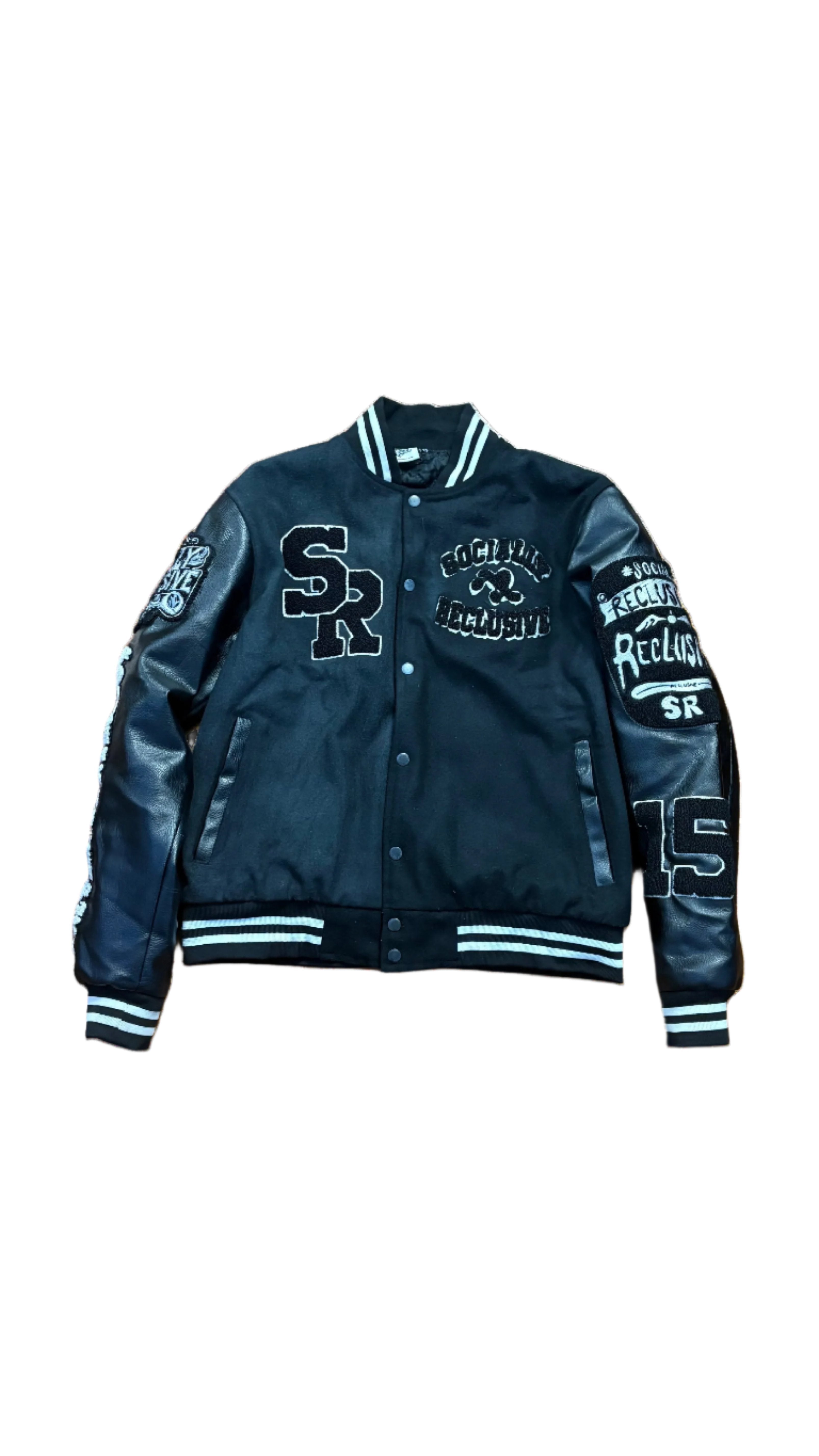 SR VARSITY JACKET (black)