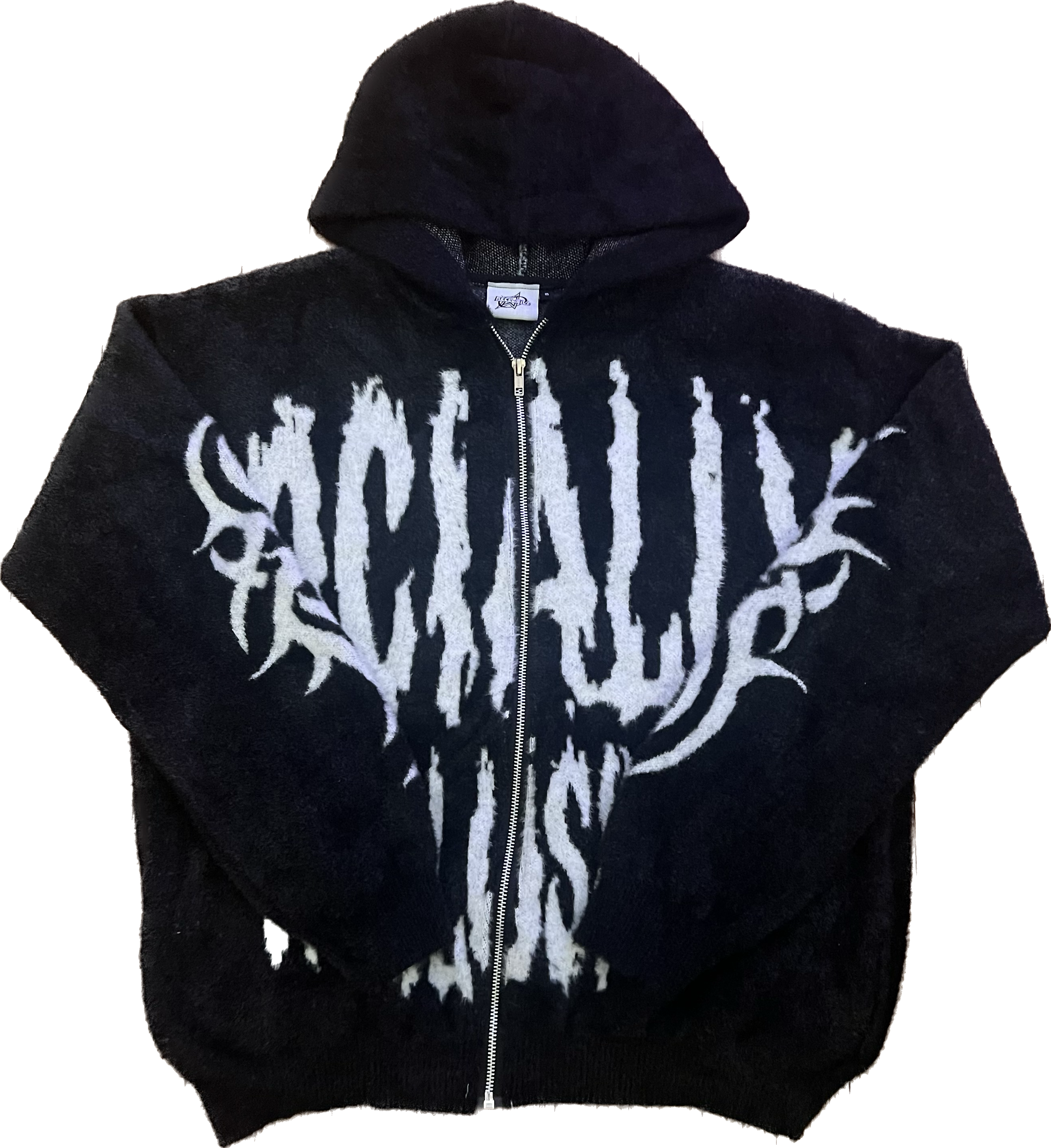 MOHAIR HOODIE (black)