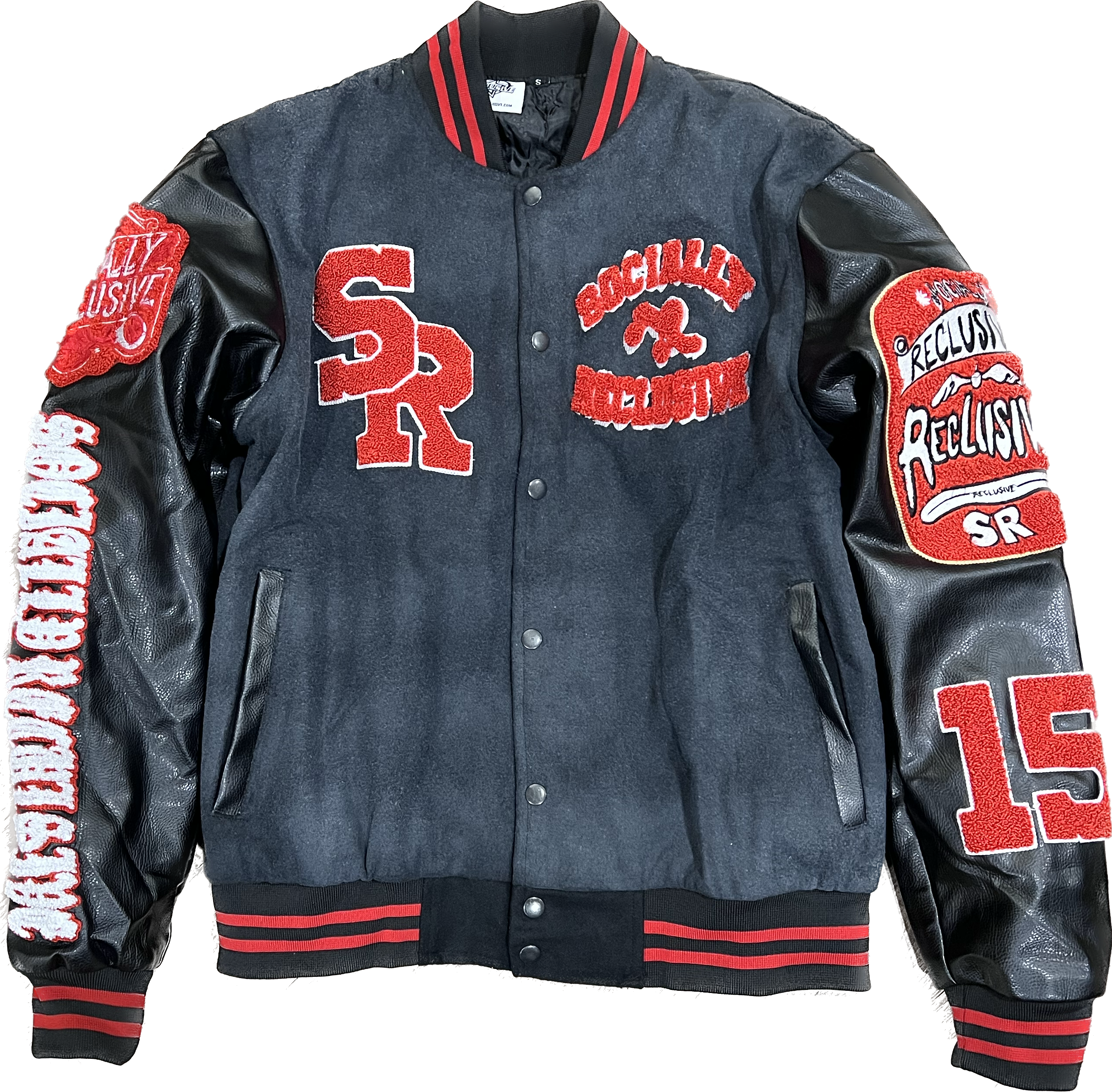 SR VARSITY JACKET (red)