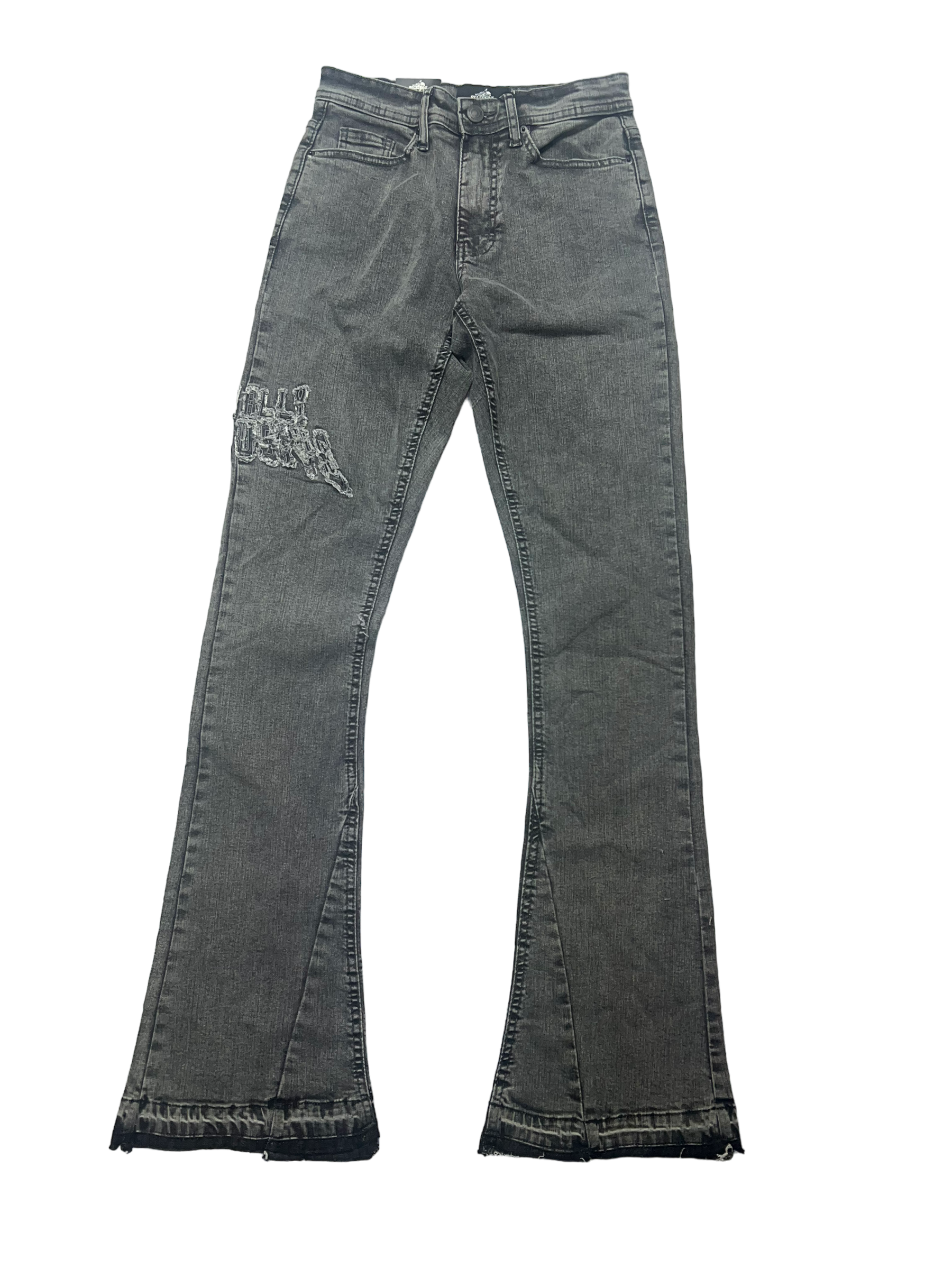 FLARED DENIM JEANS