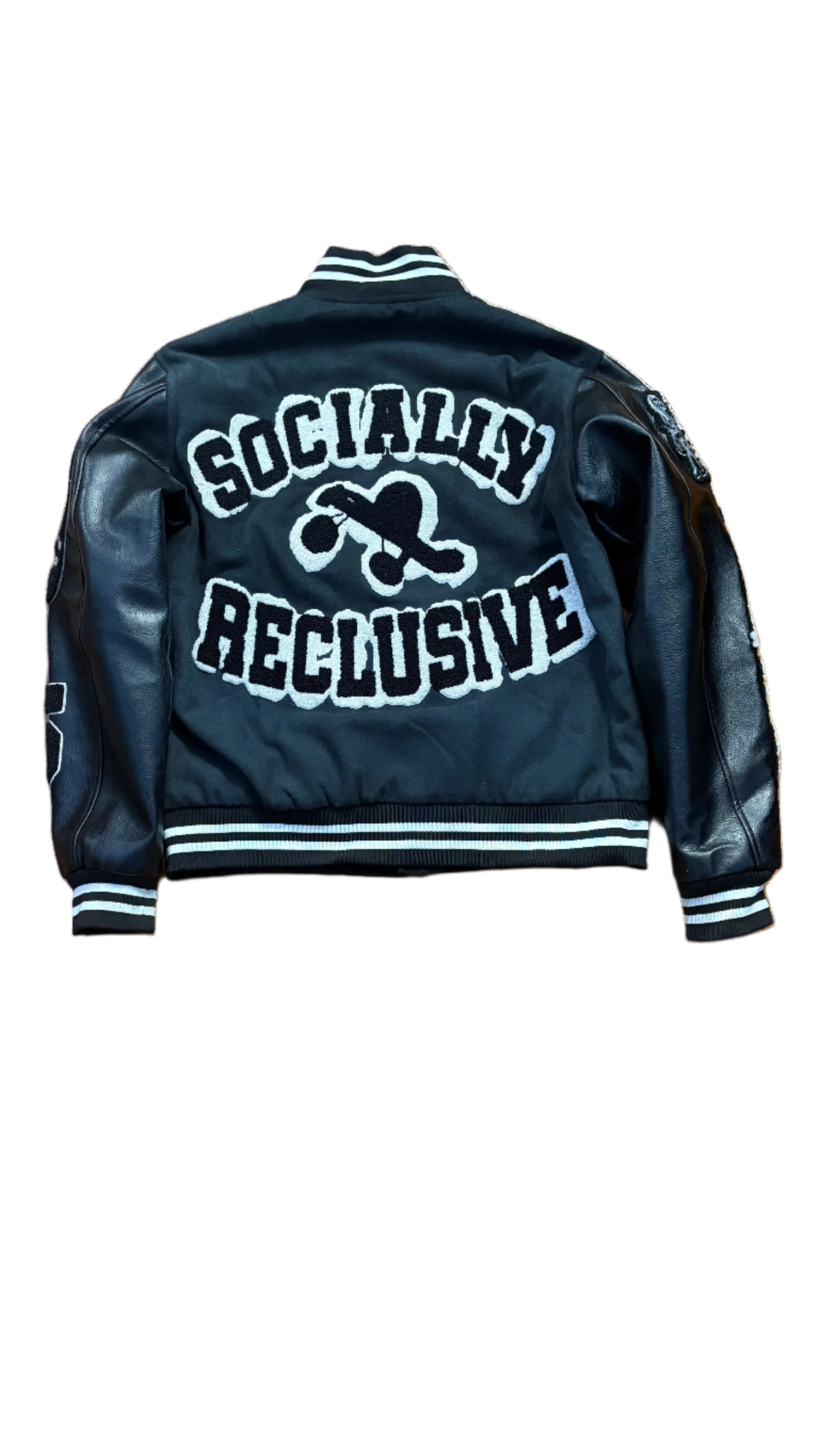 SR VARSITY JACKET (black)