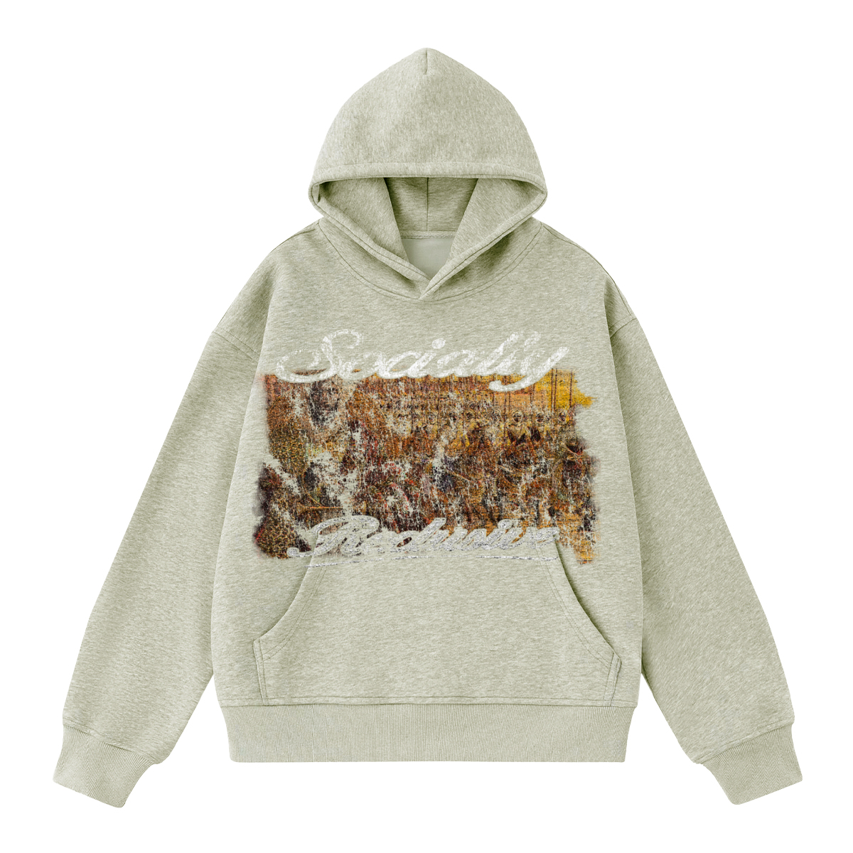 Internal Wealth Hoodie (Grey)