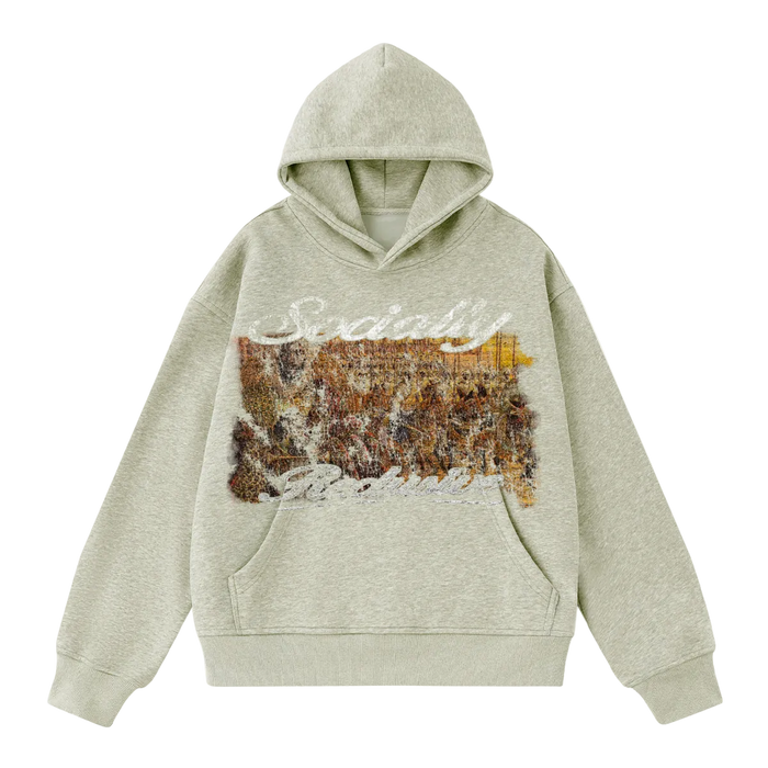 Internal Wealth Hoodie (Grey)