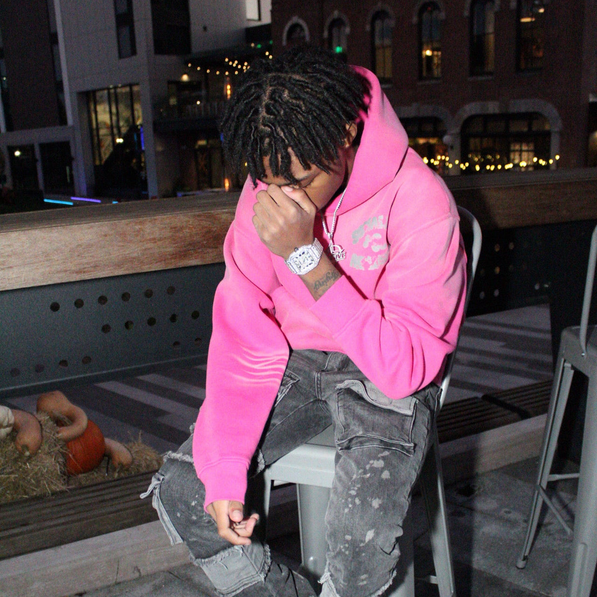 Shadow Core Pullover (Pink)