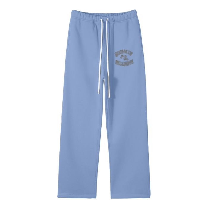 Straight Leg Sweats (Grey)