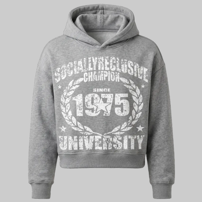 1975 HOODIE (grey)