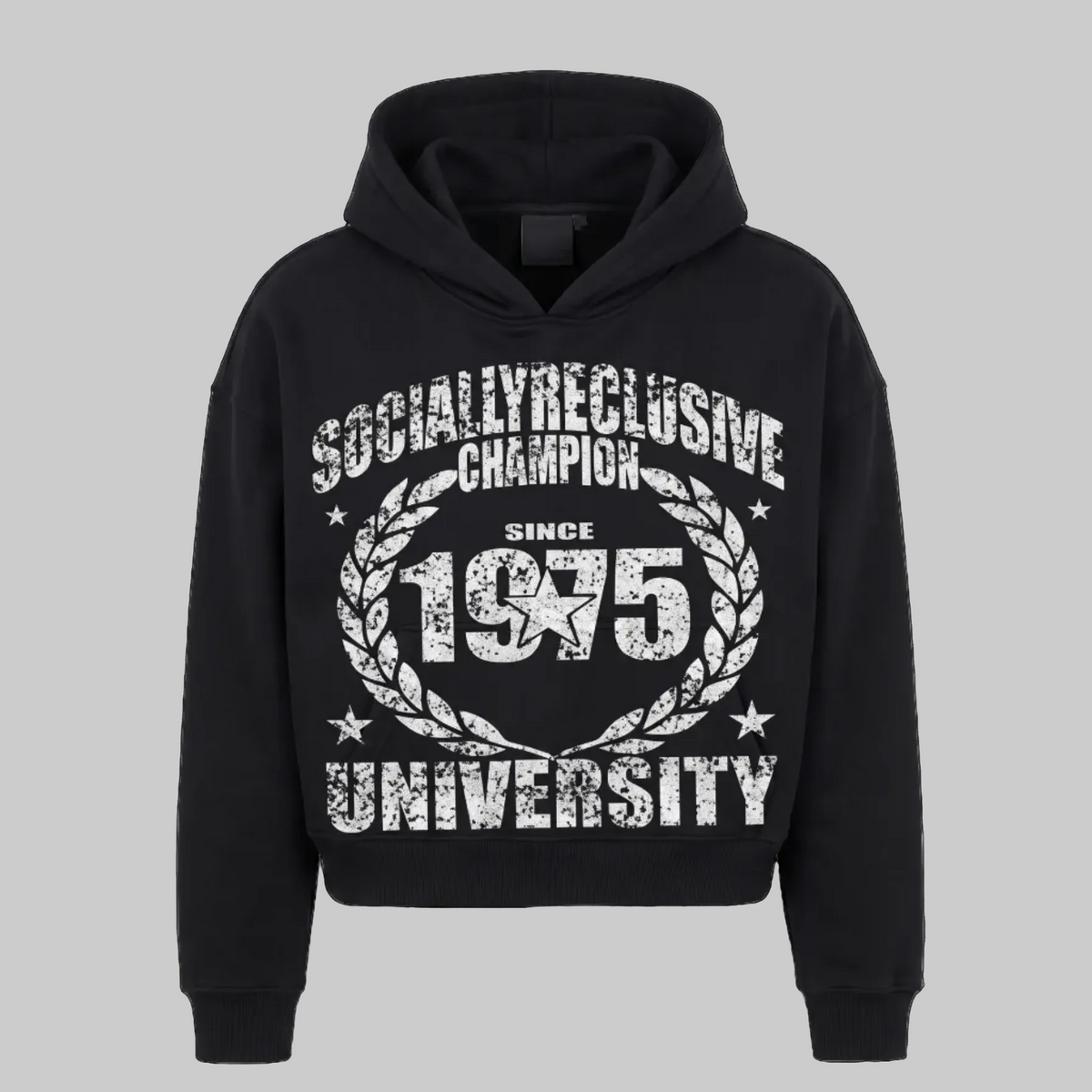 1975 HOODIE (black)